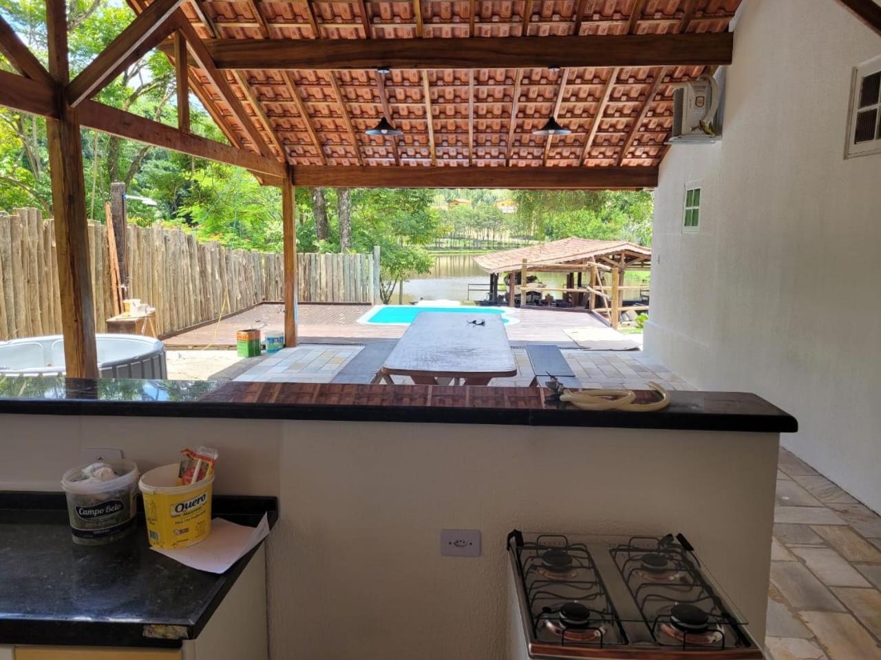 Hotel Fazenda Pintado Na Brasa Guararema Buitenkant foto