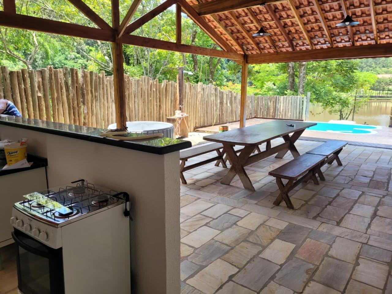 Hotel Fazenda Pintado Na Brasa Guararema Buitenkant foto